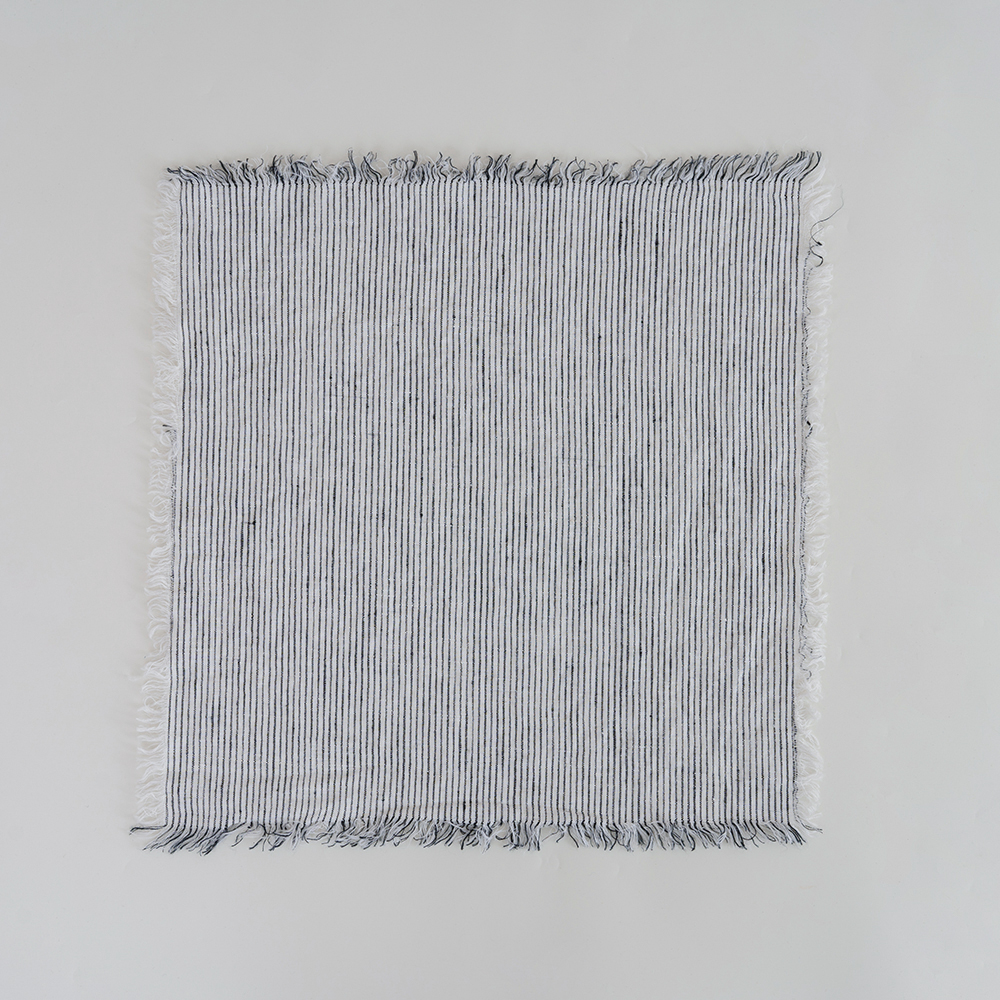 Black pencil stripe