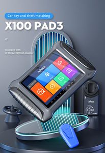 KC100車のキープログラマーKC100およびEEPROMアダプターを備えた2024 X100 PAD3 Taetキープログラマー - Product Image 6