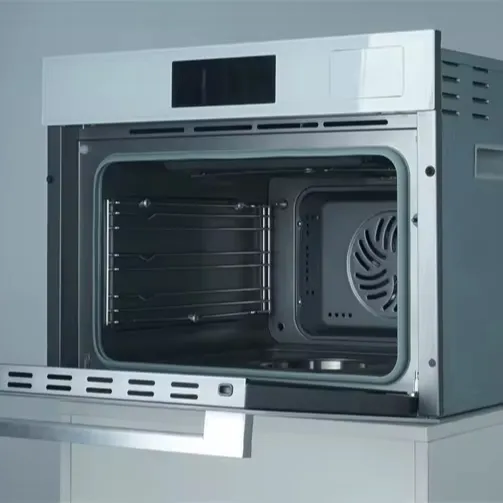 Horno de vapor multifuncional con control táctil de pantalla TFT