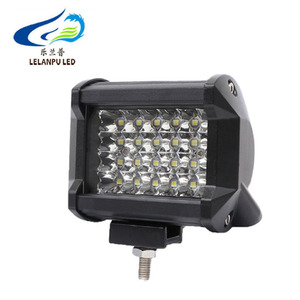 ไฟตัดหมอกสำหรับรถยนต์ทุกรุ่น,ไฟสปอตไลท์12V 24V Led บาร์4นิ้ว72W 24 Leds ไฟขับรถสำรองสำหรับรถยนต์ - Product Image 2
