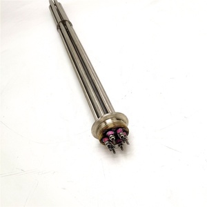 องค์ประกอบความร้อนแช่ท่อแปลนใช้สำหรับถังความชื้นในห้องสิ่งแวดล้อม - Product Image 4