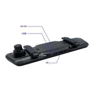 10-Inch Dual Lens Car Black Box 1080p Front Rear Video Recorder Stream Media <strong>LCD</strong> <strong>Display</strong> 12 Months Warranty Rear View Car Mirror - Product Image 6