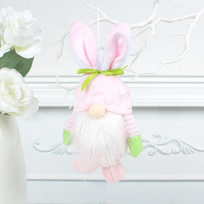 Muñeco enano de Dubái para niños, decoración del hogar, conejo de pascua, colgante para el hogar, juguetes de Pascuas para niños, Regalos de Pascua 2022