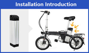 Аккумулятор для велосипеда 36 в 48 в 60 в 72 в 10 Ач 15 Ач 20 Ач Нижняя трубка литиевая батарея для электрического велосипеда 12,5 Ач - Product Image 4