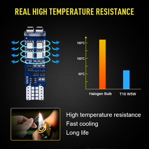 Rgb <strong>Led</strong> T10 W5w Interior Lighting for the Car T10 RGB Car Interior Ambient Light Canbus Clearance Light Auxiliary Signal Lamp - Product Image 4