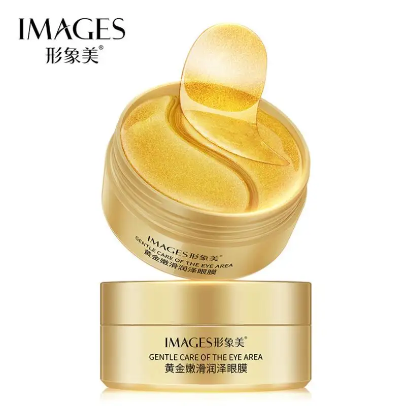 IMÁGENES Golden Eye Mask Eliminar arrugas Reduce las líneas finas en los ojos Mejora las ojeras Ilumina la piel de los ojos Blanqueamiento Hidratante