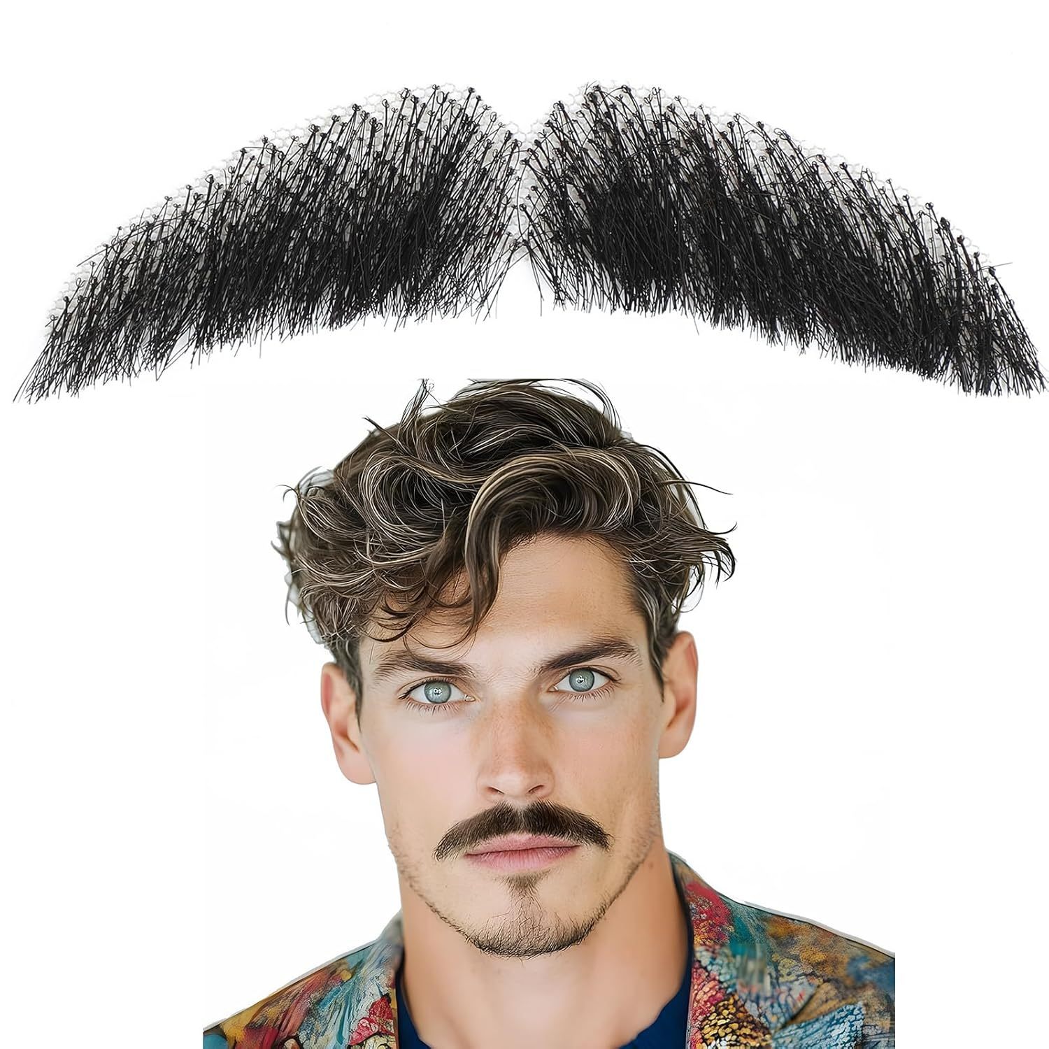 Black fake beard 2-1
