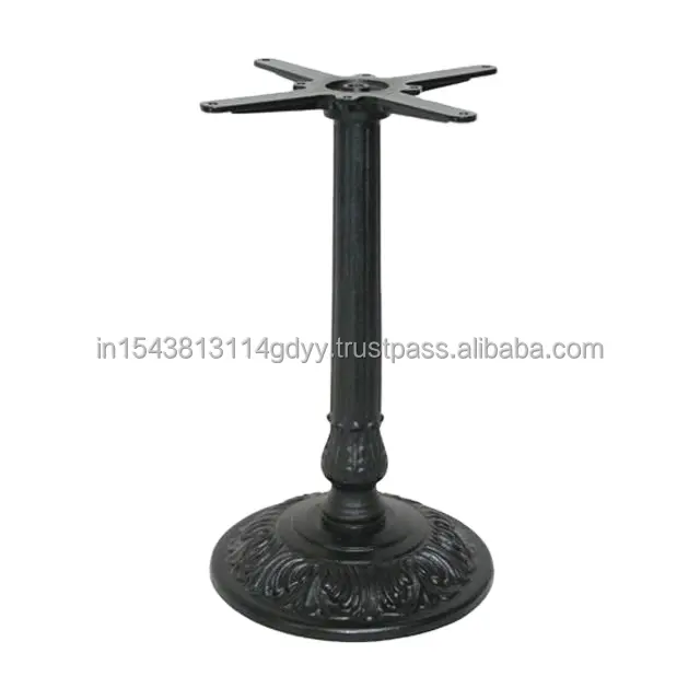 BASE y parte superior de mesa redonda de manivela INDUSTRIAL, ajustable a la altura de la mesa de comedor, 76 cm a 106 cm