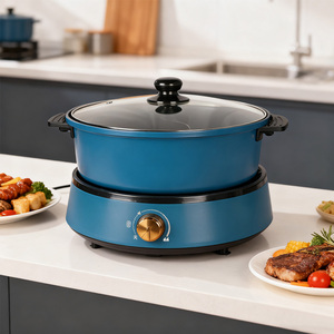 2025 xu hướng đa chức năng nấu ăn Điện Lẩu Pan nồi điện điện BBQ nướng với lẩu - Product Image 1