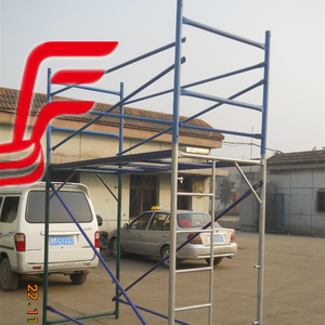 FRST <strong>Easy</strong> Assembly Modular Steel <strong>Scaffold</strong> for Building Construction Elevated Metal Building with <strong>Easy</strong> <strong>Setup</strong> Parts Accessories - Product Image 5