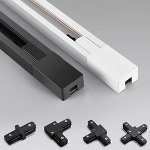 Lámpara de pista Led regulable inteligente montada en superficie, foco de pista lineal, sistema de riel de iluminación de pista, sistema de riel de iluminación - Product Image 1
