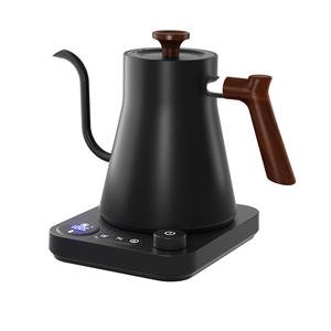 900ml Stainless Steel Kettle Black <strong>Digital</strong> Smart Pour Over Coffee Tea <strong>Temperature</strong> Control Gooseneck Electric Kettle - Product Image 6