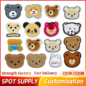 Вышитая буква Железный Логотип Вышивка текстильная этикетка бейсбольная Толстовка с капюшоном висит на заказ нашивка из синели для одежды с логотипом - Product Image 3