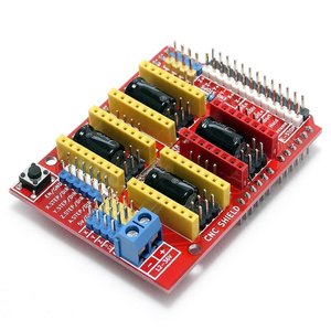 3D Printer CNC Shield V3, 4 Axis <strong>Control</strong> Expansion Board <strong>with</strong> A4988 <strong>Motor</strong> Driver