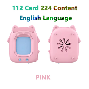 Máquina de aprendizaje para niños, tarjetas flash de jardín de infantes con libro electrónico de audio para aprender inglés, alemán, español, francés, hecho de plástico - Product Image 6