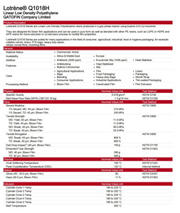Lotrene LLDPE Q1018/2018 lldpe kunststoff Rohmaterial Virgin LLDPE Harz Granulat Pellets Folie-Klasse für Verpackung - Product Image 4