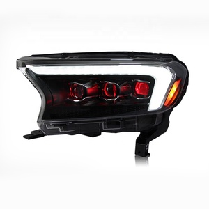 Car Front Lights for Ford Ranger <strong>Thunder</strong> Everest 2016-2020 Headlights All <strong>LED</strong> DRL Moving Turn Signal Lamp <strong>LED</strong> Lens Projector - Product Image 4