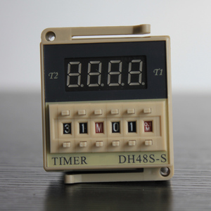 220V DH48S-S AC Dual Time Digital Delay Relais-Verzögerung zeitgeber AC/DC-Zeit modus S/M/H.