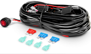 12 Inch 300W Triple Row Spot Flood Combo Work Driving Lamp, <strong>2</strong> Pcs 4 Inch 60 <strong>W</strong> Triple Row Flood Spot <strong>LED</strong> /<strong>LED</strong> Light Bar Set - Product Image 5