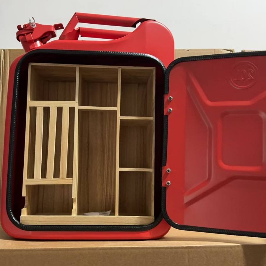 Gabinete de vino de estilo americano (rojo)