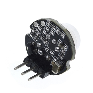 TZT-MINI módulo Detector de Sensor de movimiento MH-SR602, kit infrarrojo piroeléctrico PIR, soporte de interruptor sensorial para arduino Diy con lente
