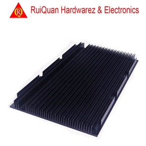 Alta precisione personalizzato OEM 3 Pin interfaccia di alimentazione nero/rame anodizzato in alluminio LED dissipatore di calore della fabbrica del Computer Case - Product Image 2