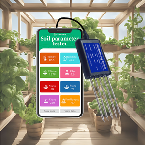 Tragbare 8-in-1-Bodenfeuchtigkeits-und NPK-Sensor-Boden fruchtbarkeit pH-EC-Temperatur überwachung für landwirtschaft liche Betriebe - Product Image 2