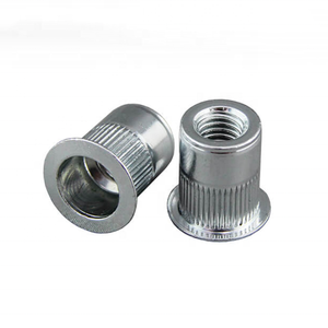 Экспортная качественная плоская головка с резьбой M8x18 мм глухая Заклепка гайка для лифтов автомобильные переключатели