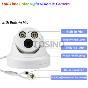 Hik Black 30m IR 4MPタレットネットワークカメラDS-2CD2343G2-IU内蔵マイクAcu Sense IPカメラ (SDカード付き) - Product Image 3
