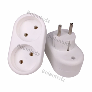 16Aヨーロピアンタイプ変換プラグ1 TO 2ウェイEU標準電源アダプターソケット (スイッチ付き) - Product Image 4