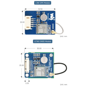 L76K GPS modülü GLONASS/QZSS/BDS/QZSS uydu konumlandırma modülü ahududu Pi için/STM32/Arduino 3.3V/5V güç kaynağı