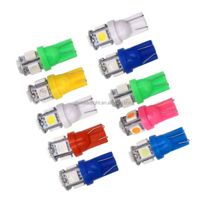 T10 5SMD Pinball <strong>LED</strong> Bulb AC/DC 6.3V <strong>0</strong>.<strong>5W</strong> <strong>LED</strong> Machine Light Bulb Lamp Non-ghosting Anti Flickering