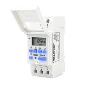 Din Rail 2 filo settimanale 7 giorni programmabile interruttore digitale a tempo controllo Timer AC 12V 24V 48V 230V 220V 15A 20A 30A THC15A - Product Image 5
