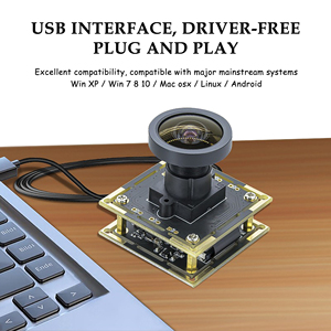 工場OEM 1/1.8インチIMX678 8MP HDR広角ミニ4KカメラモジュールFF CMOSセンサー60FPS歪みフリーUSBカメラモジュール