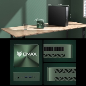 Fabrika fiyat en çok satan BMAX B6 güç Win11 16GB RAM 1TB ROM Intel Core i7-1060NG7 Mini PC ofis için - Product Image 3