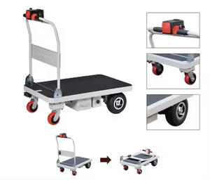 ราคาขายส่งรถบรรทุกมือไฟฟ้ารถเข็นมือรถเข็นมือสําหรับคลังสินค้า - Product Image 3