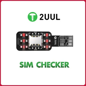 2UUL Dual SIM Checker per telefono cellulare rapidamente controllare modulo guasti SIM Card strumento di rilevamento rapido segnale - Product Image 2