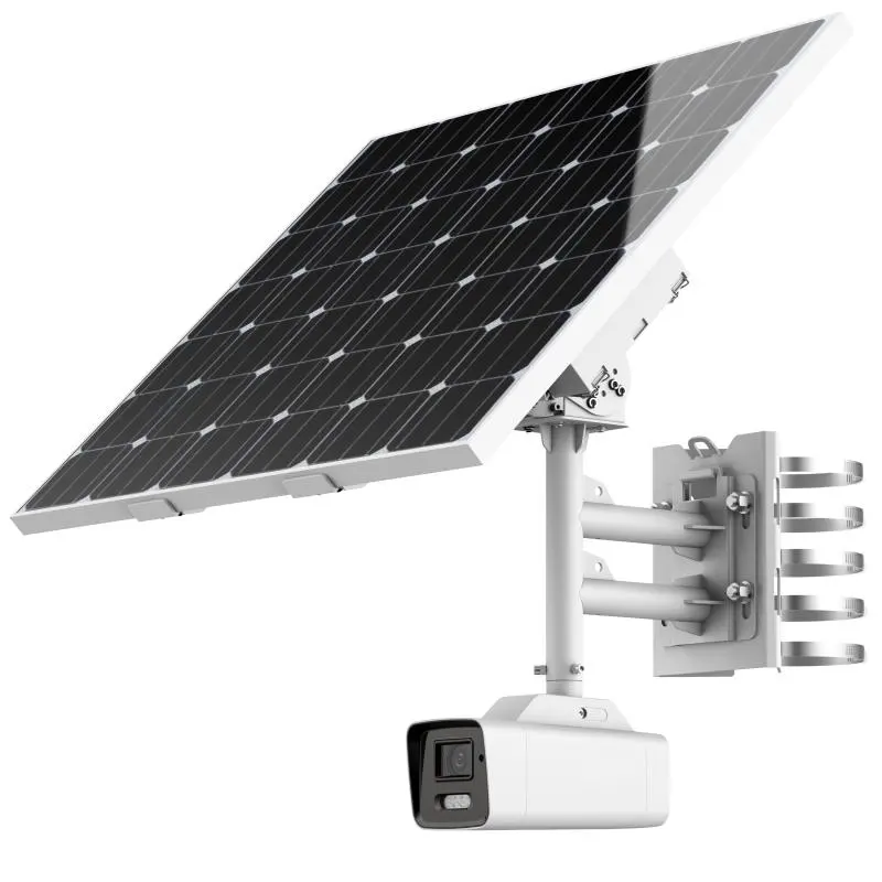 HIK OEM UIN-2XS6A46G1/P-IZS 4MP ANPR Bullet energia solare 4G Kit telecamera di rete AcuSense telecamera solare sistema di telecamere di sicurezza