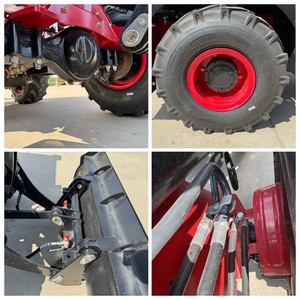 JAXON Mini Traktor Bagger lader Kleiner Bagger lader 4x4 mit Aufsatz Hacke zum Verkauf - Product Image 4