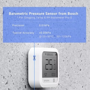 QINGPING BT-reloj despertador compatible con pomooro, temporizador, sensor digital remoto de temperatura y humedad - Product Image 3