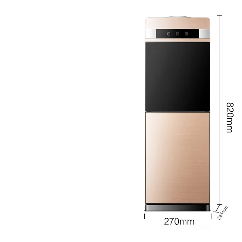 El dispensador de agua caliente de refrigeración combina con diferentes tipos de agua barreada
