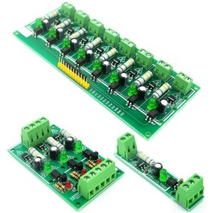 1 3 8 Bit AC 220V <strong>Optocoupler</strong> Isolation Module Voltage Detect Board Adaptive 3-5V For PLC Isolamento Fotoaccoppiatore Module - Product Image 1