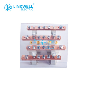 CE ROHS Certified 4 Pole <strong>Busbar</strong> Screw Terminal Block Connector <strong>400A</strong> Power Distribution Block - Product Image 5