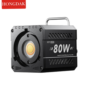 Hongdak 80W Handheld External Camera <strong>Light</strong> COB <strong>High</strong>-power Fill Photography <strong>Light</strong> Professional Video Shooting Stage Lighting - Product Image 1