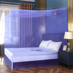 White Cheap <strong>square</strong> Rectangular Hanging Mosquito <strong>Net</strong> Single Double Bed - Product Image 3