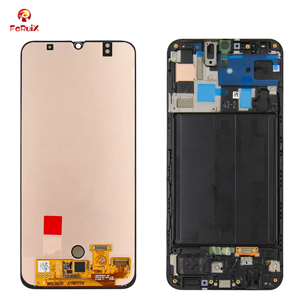 Model A01 A02 A03core A10s A20 hizmet yenilenmiş OEM paketi cep Lcd telefon ekranı ekran Samsung Galaxy A 02s A03s için ekran