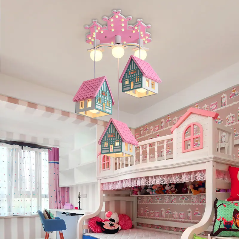 Children's princess room ceiling lights Chandeliers & Pendant Lights