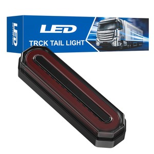 ไฟท้ายรถบรรทุกแบบ3 in 1ไฟสัญญาณเลี้ยว LED สีเหลืองสีแดงสีเหลืองสำหรับวิ่งตามลำดับ - Product Image 4