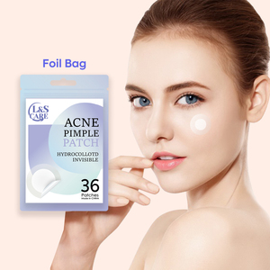 <strong>6</strong> Patches Round <strong>Shape</strong> Hydrocolloid Acne Patch Thin Edge with Dotted Line Super Invisible - Product Image 3