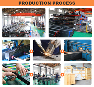 Jhr thương hiệu cao cấp louver trượt gấp lối vào cổng phía trước sân nhôm đường lái xe cổng thiết kế hàng rào và cổng cho nhà ở - Product Image 6